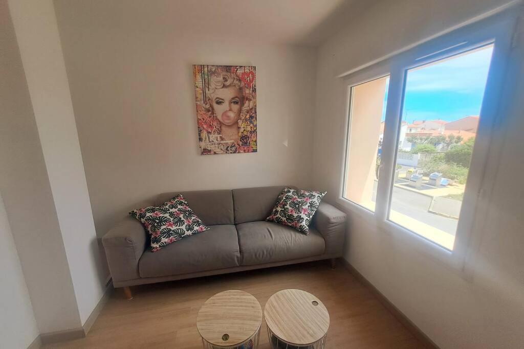T3 Renove Vue Mer Le Barcarès Buitenkant foto